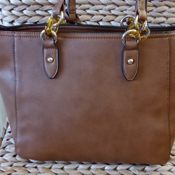 Bag Satchel - Camel color - Picture 6 of 9